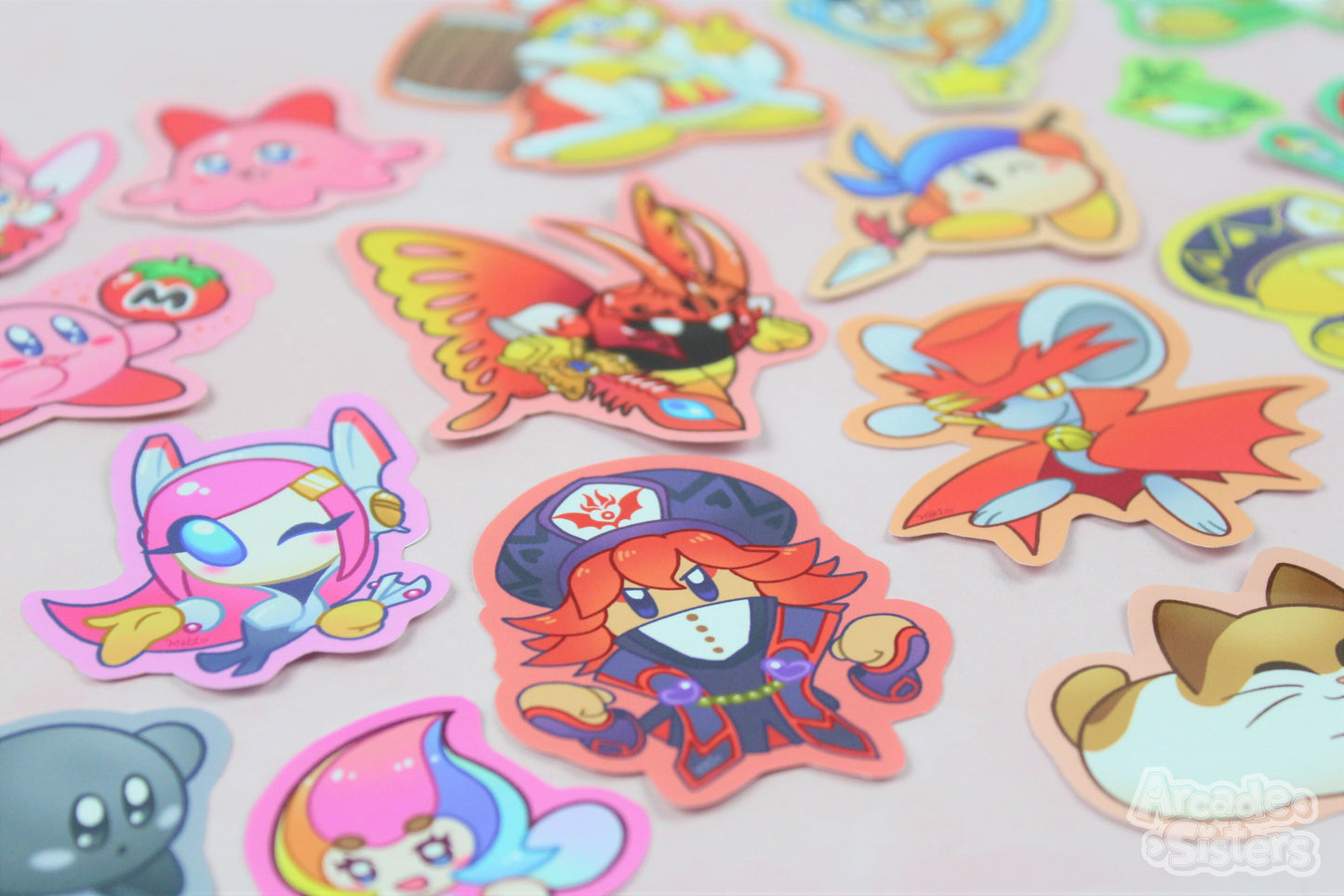 Kirby Stickers & Badges