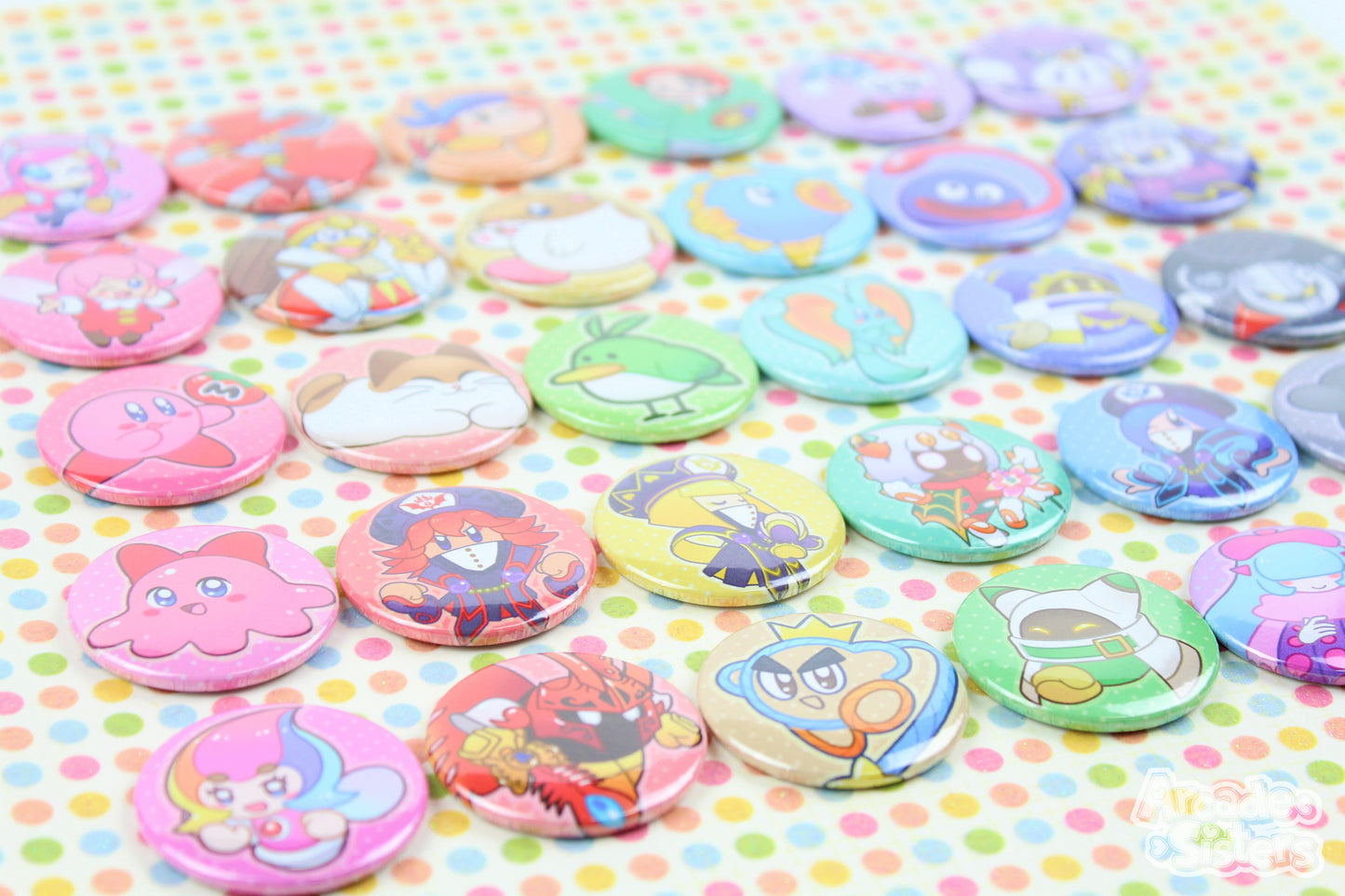 Kirby Stickers & Badges