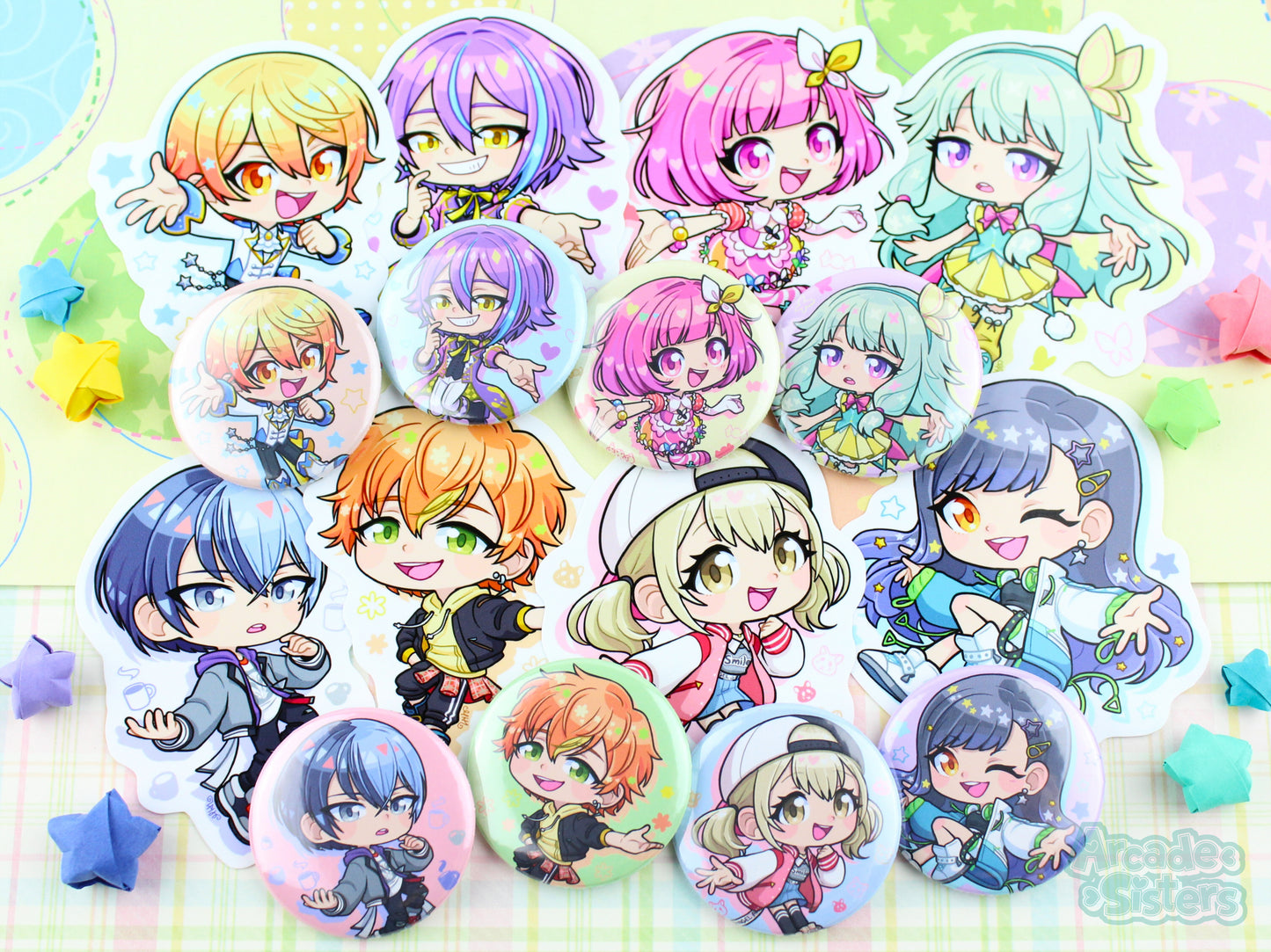 Sekai Stickers & Bagdes