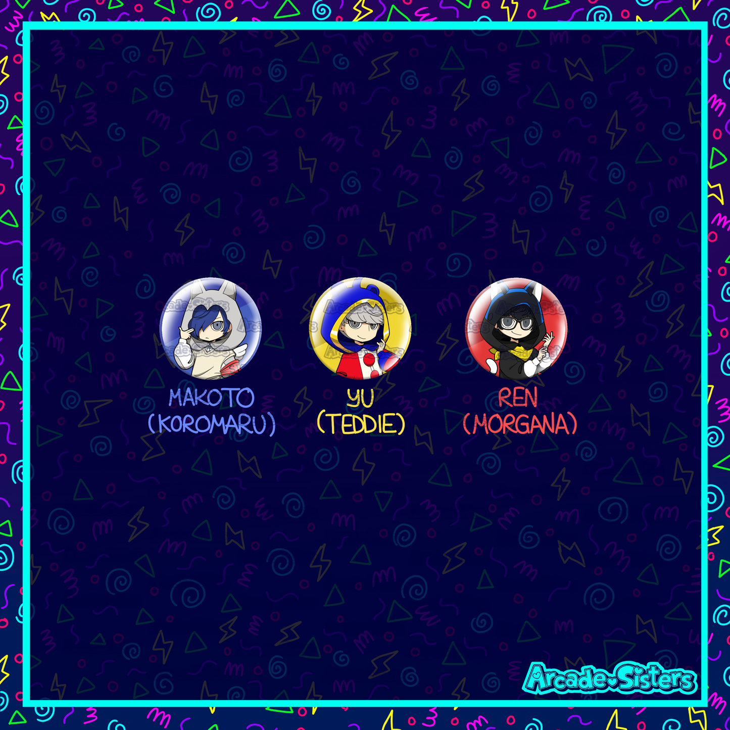 Persona Stickers & Badges