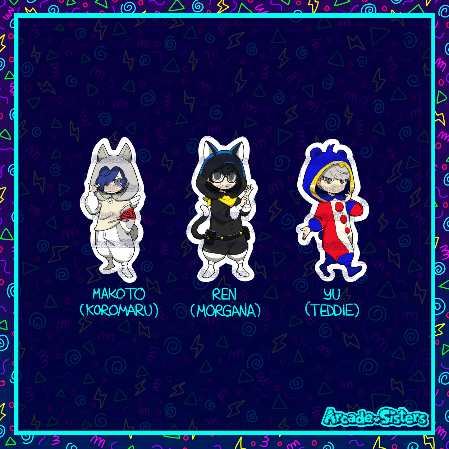 Persona Stickers & Badges