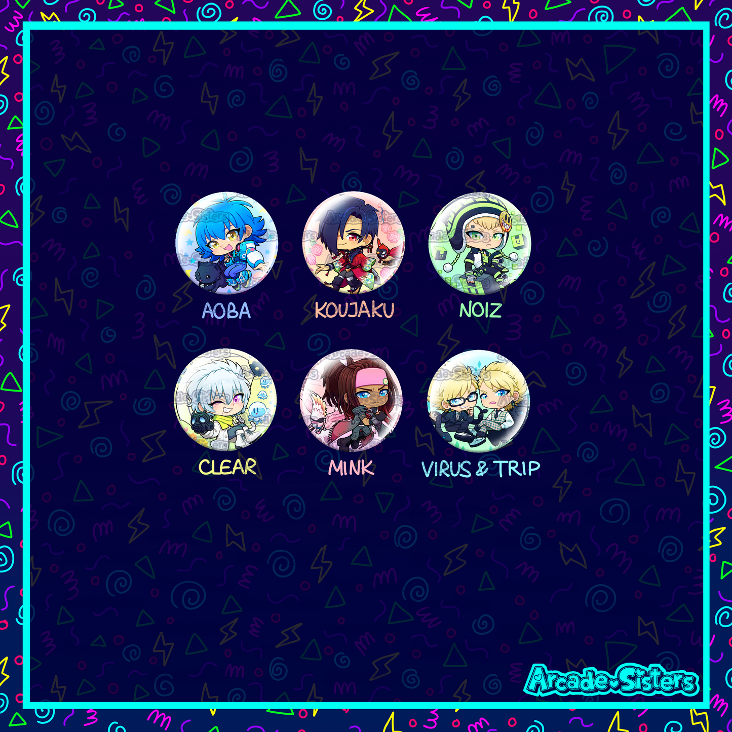 Drama Stickers & Badges