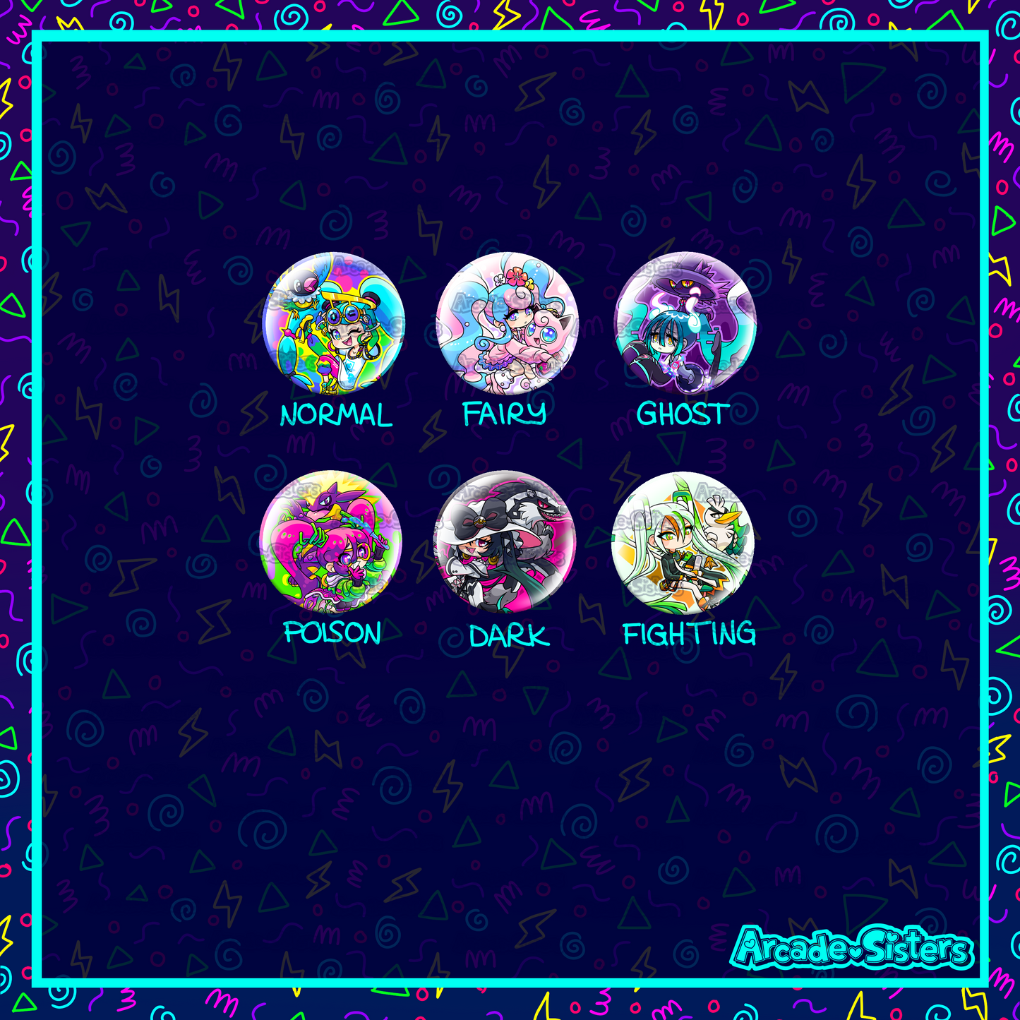 PokéMiku Badges