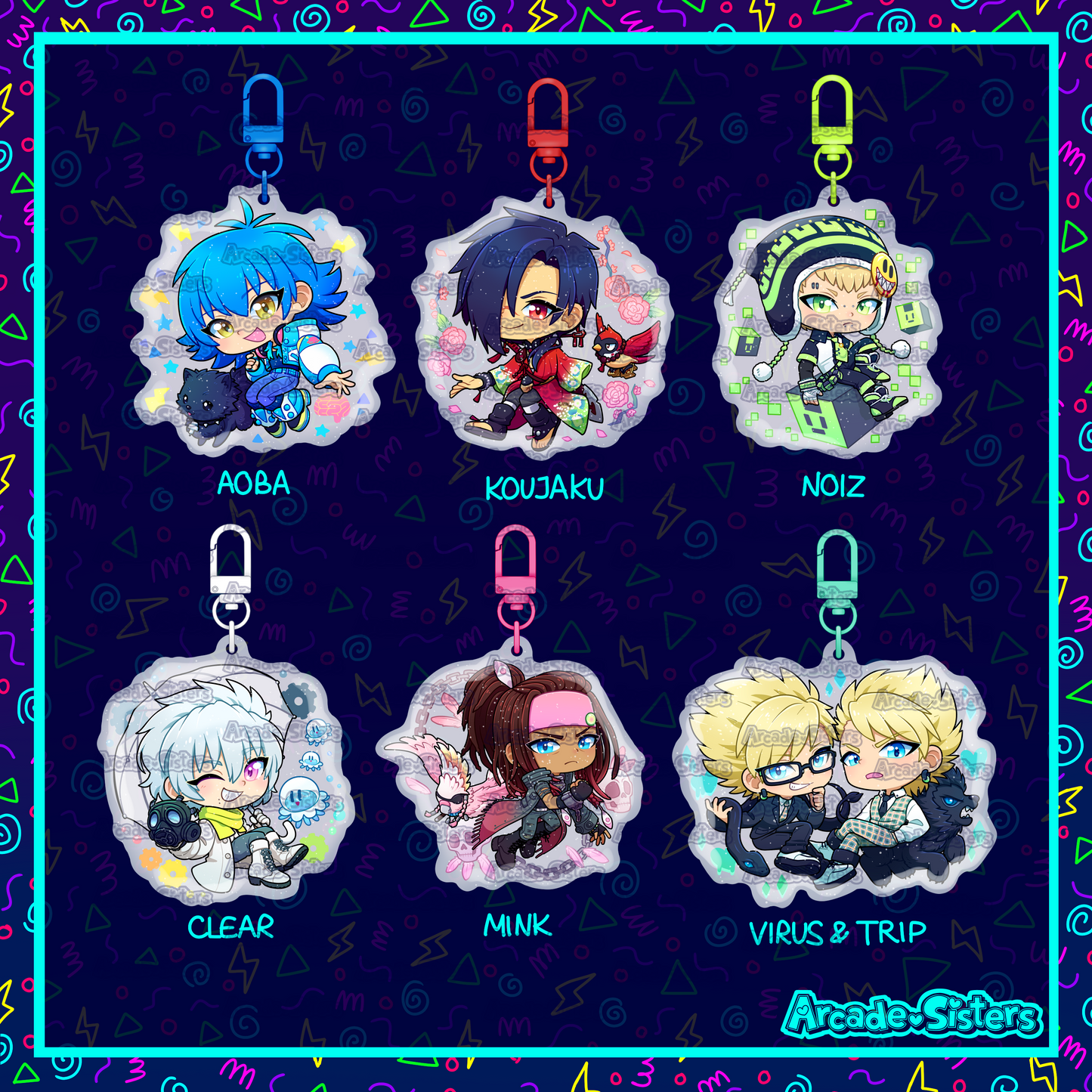 Drama Keychain