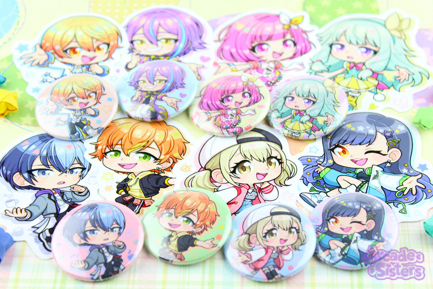 Sekai Stickers & Bagdes