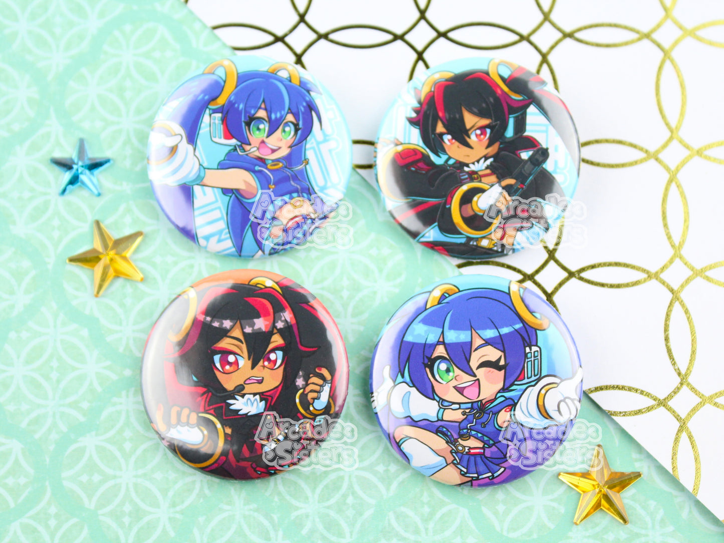 Miku Sonic Badge
