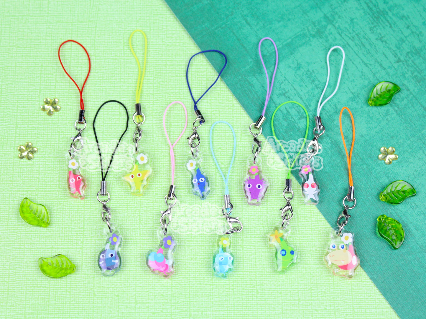 Pikmin Phone Charm