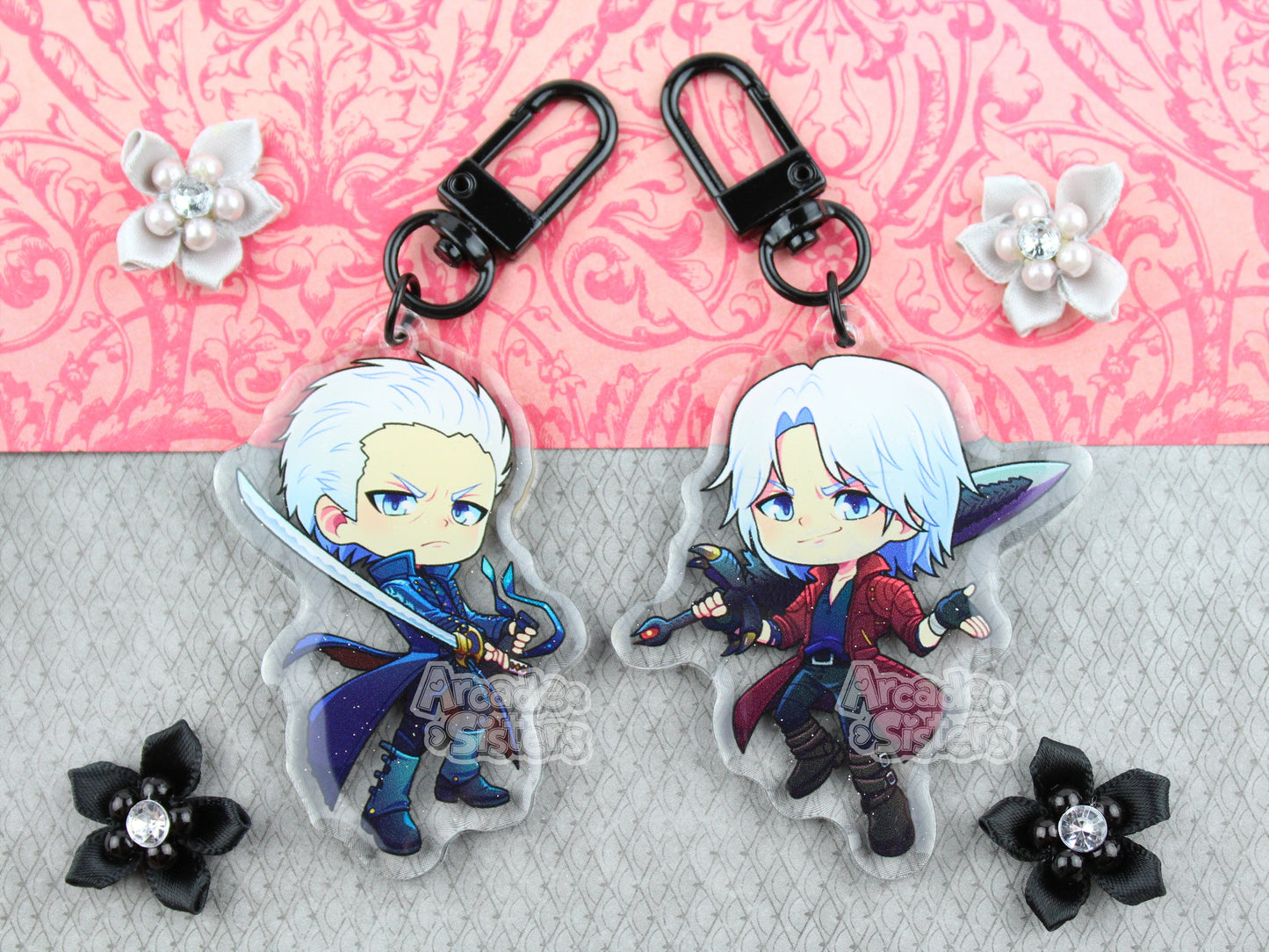 Crying Devil 5 Keychain