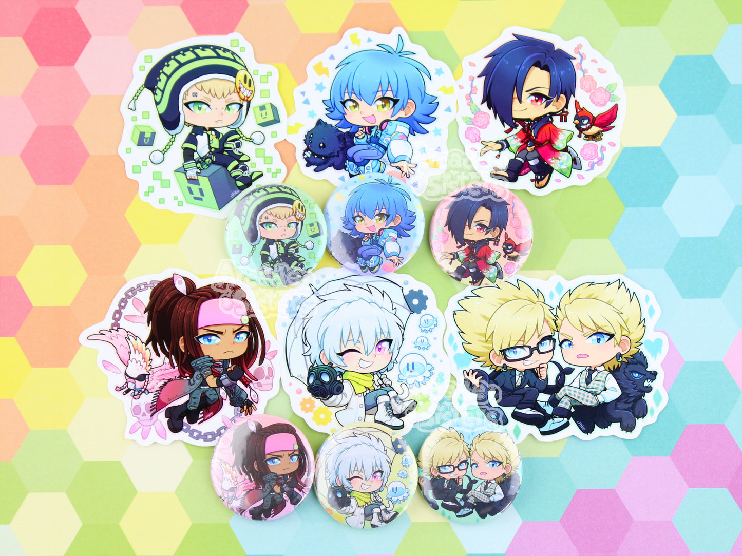 Drama Stickers & Badges