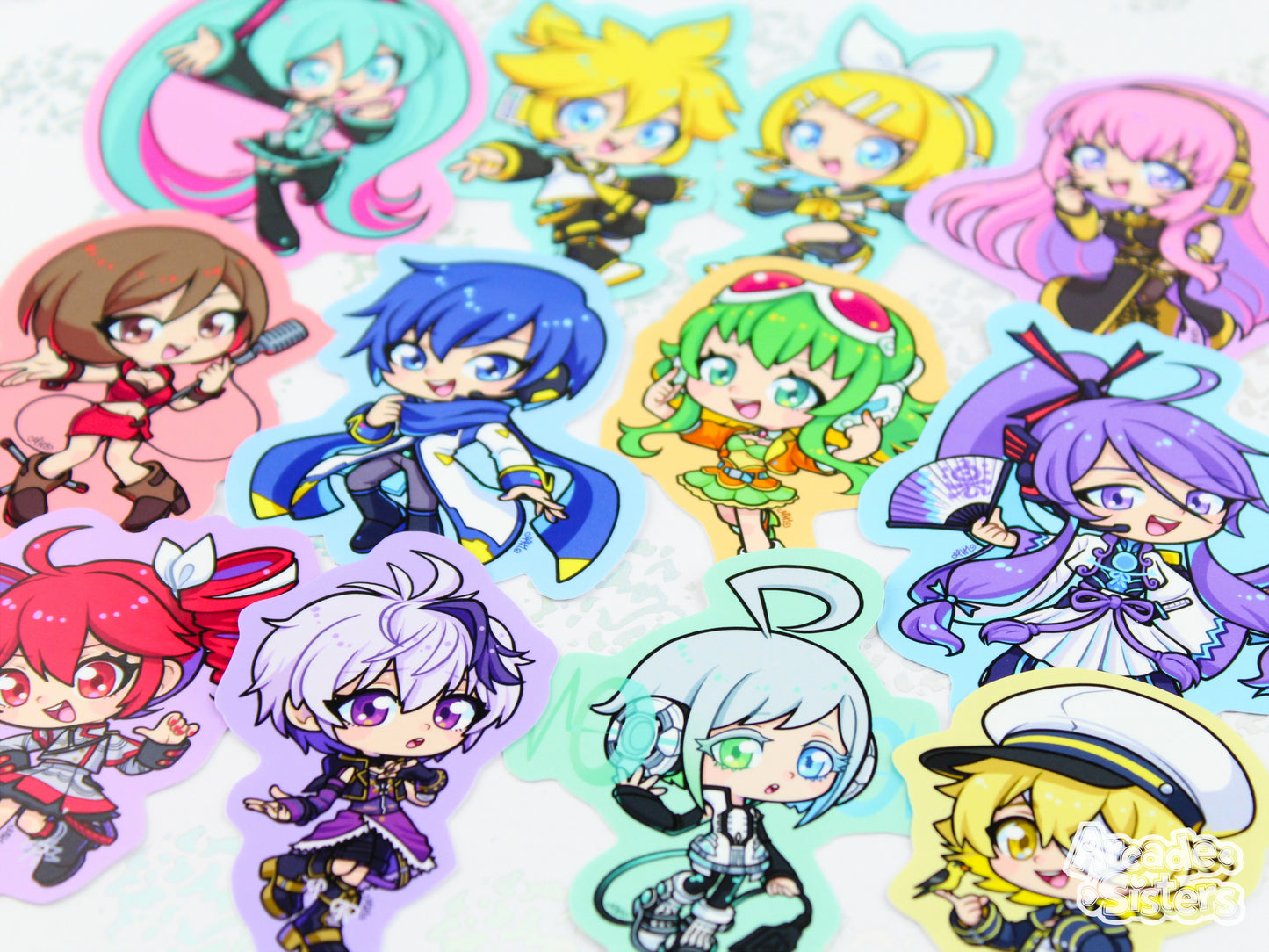 Vocaloid Stickers & Badges
