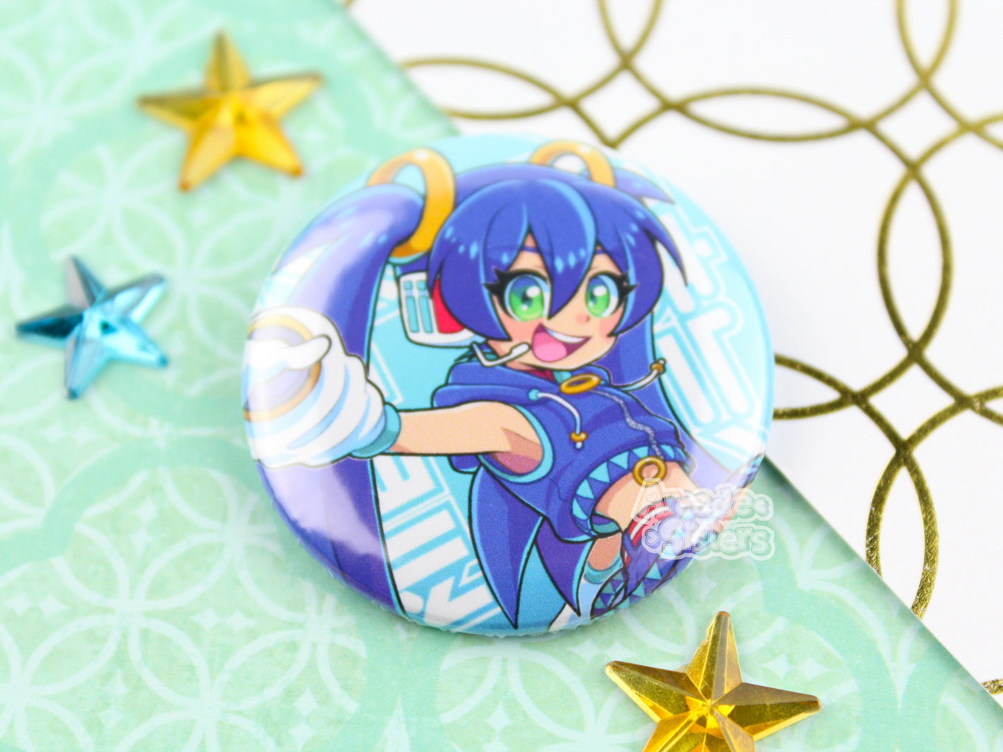 Miku Sonic Badge