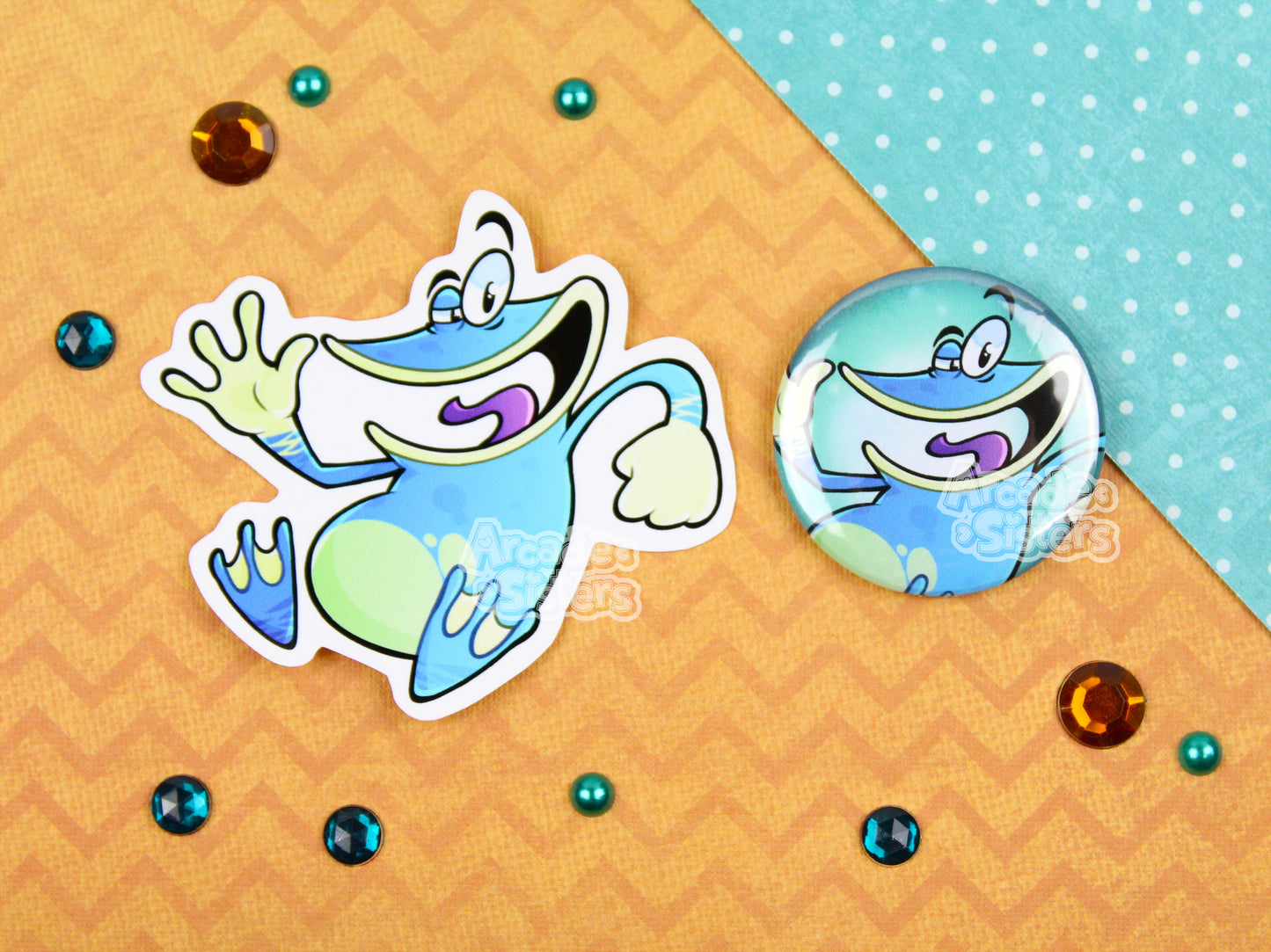 Rayman Stickers & Badges
