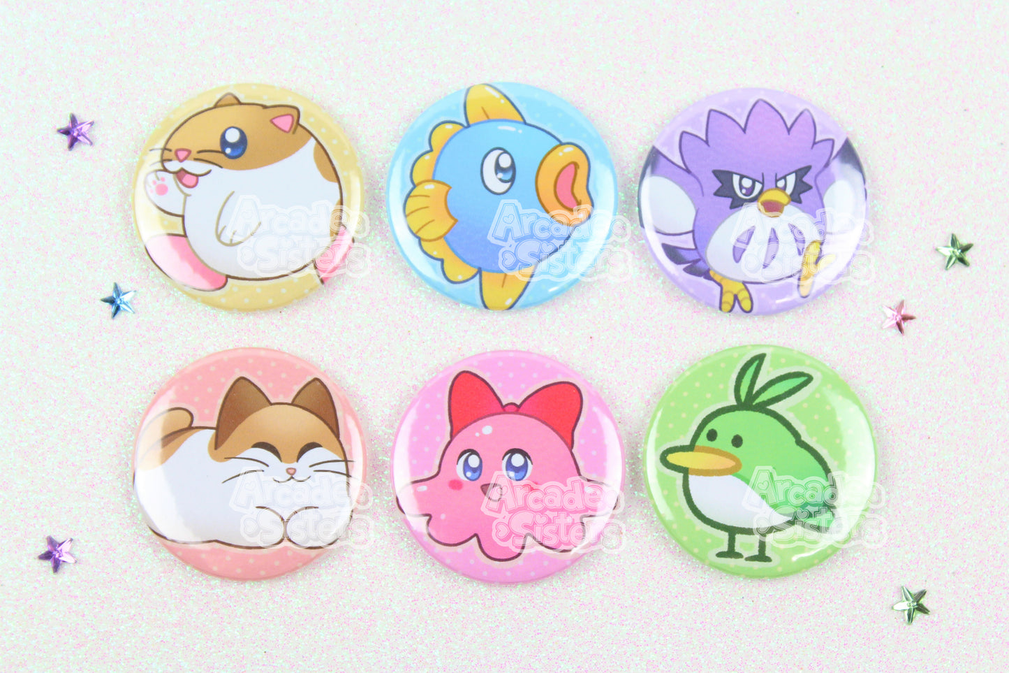 Kirby Stickers & Badges