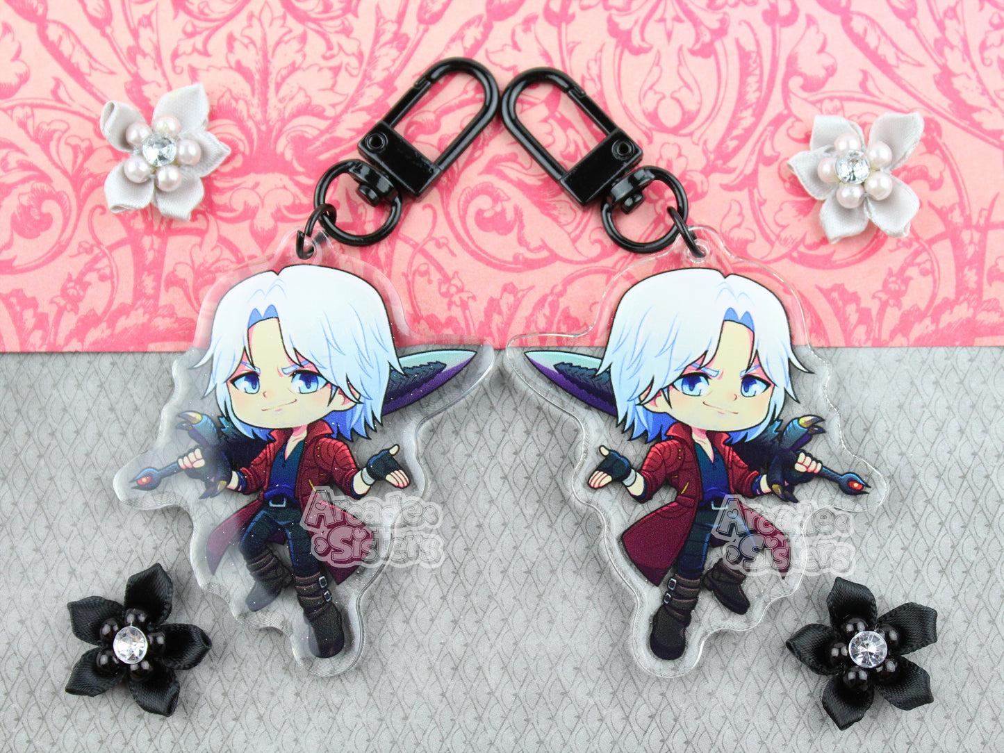 Crying Devil 5 Keychain
