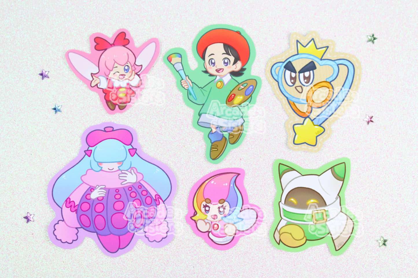 Kirby Stickers & Badges