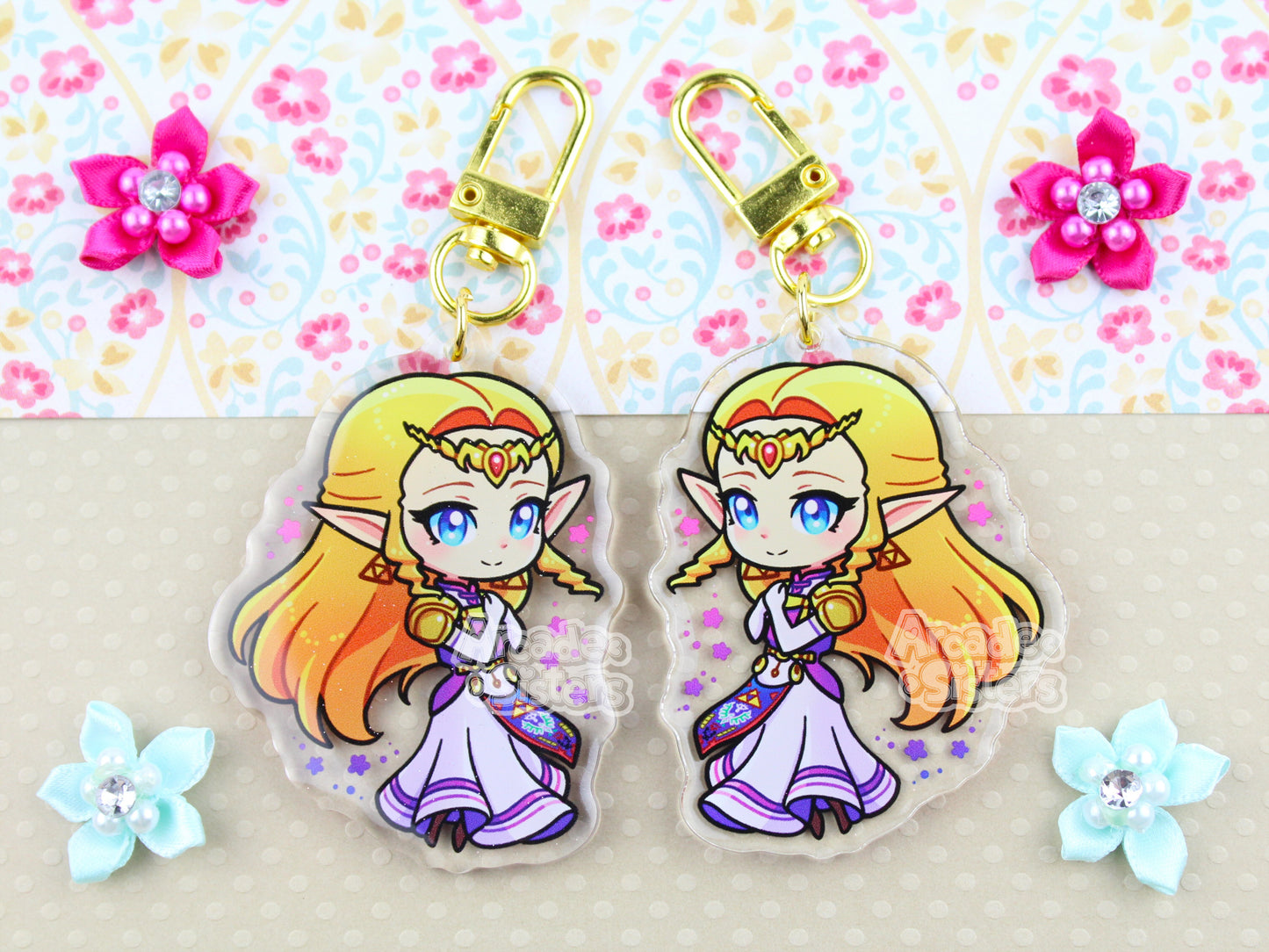 Ocarina & Majora Keychain