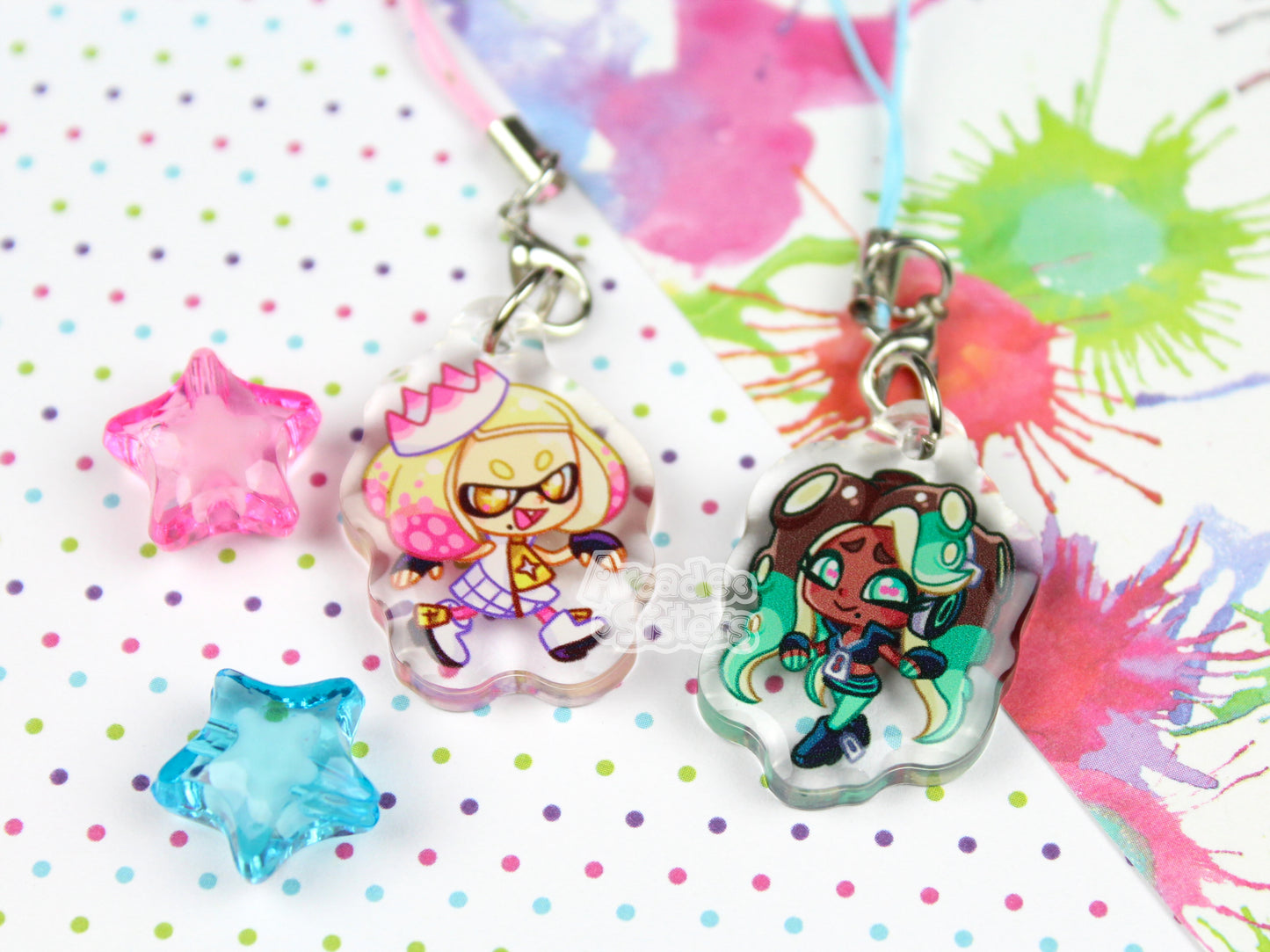 Splatoon Phone Charm