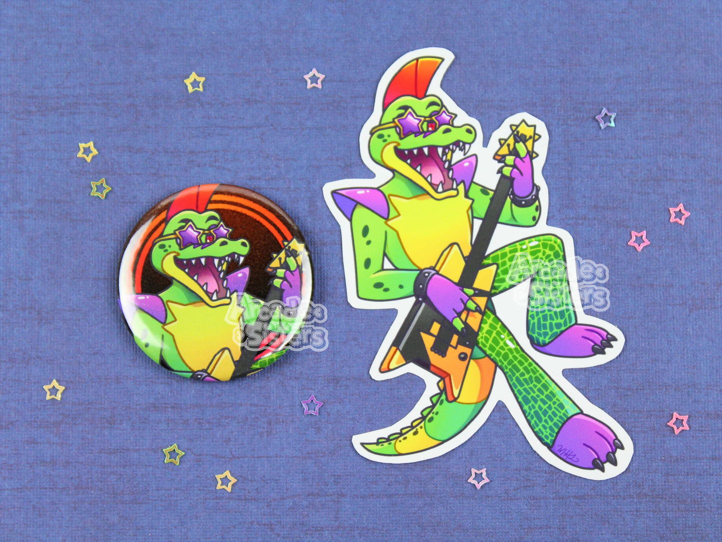 FNAF Security Breach Stickers & Badges
