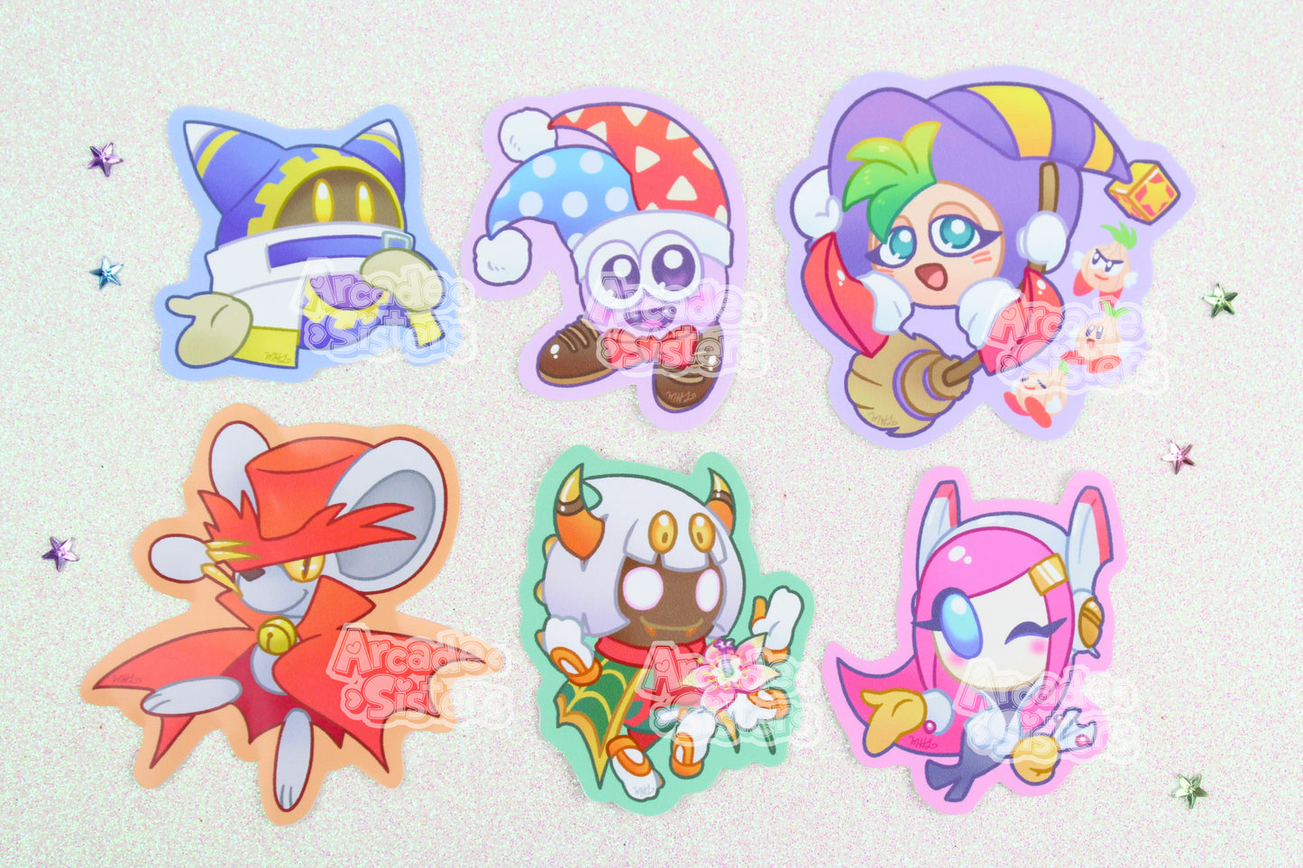 Kirby Stickers & Badges