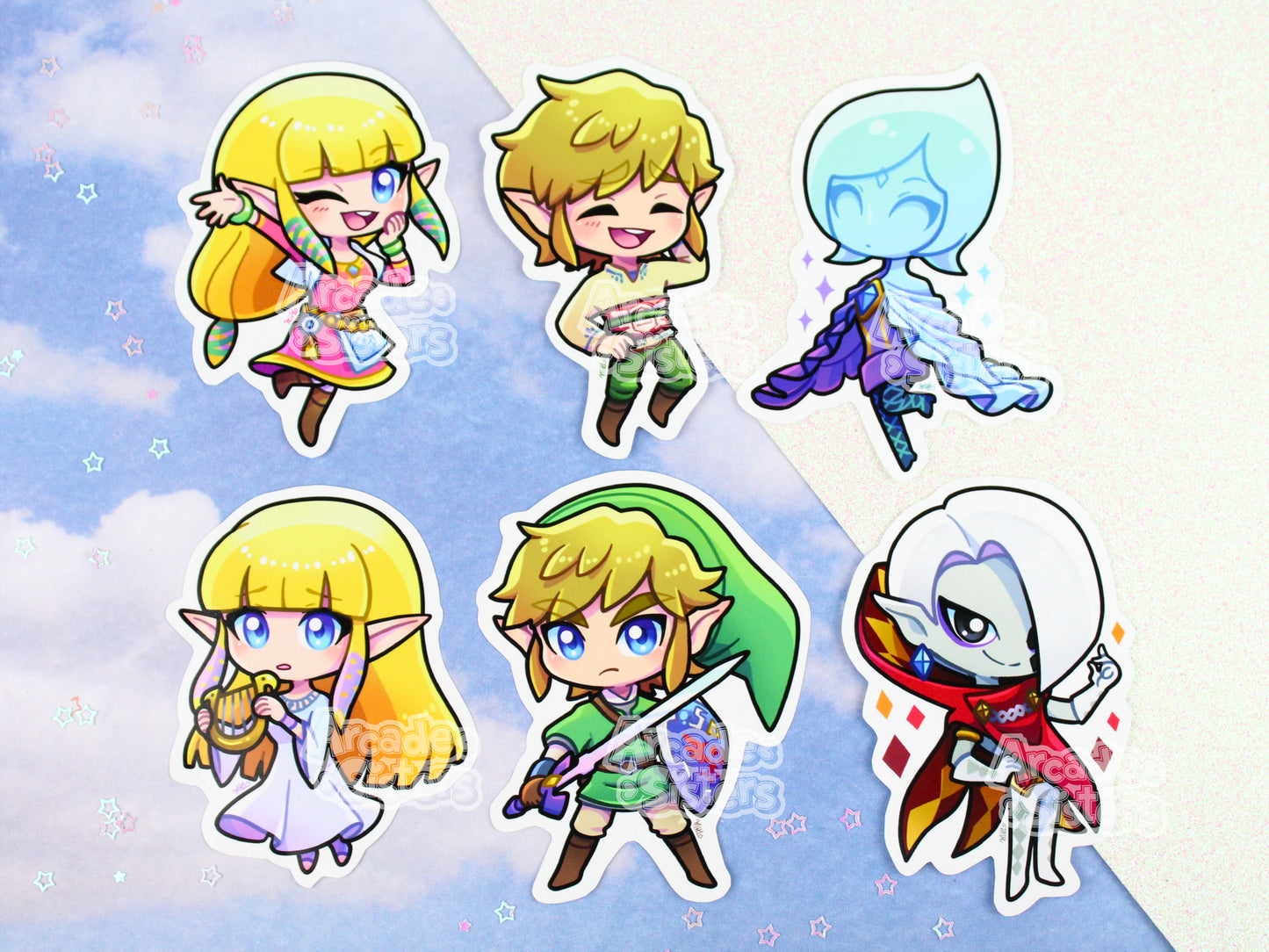 Skyward Sword Stickers & Badges
