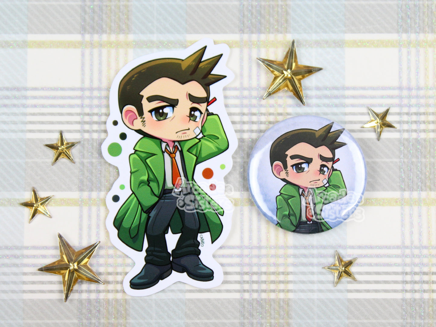 Pointing Lawyer Stickers & Badges