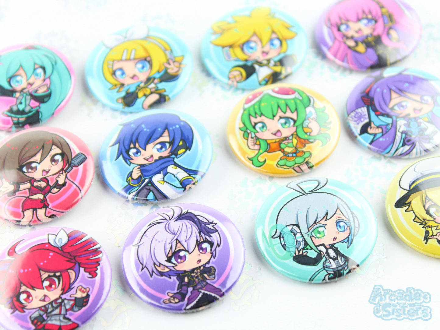 Vocaloid Stickers & Badges