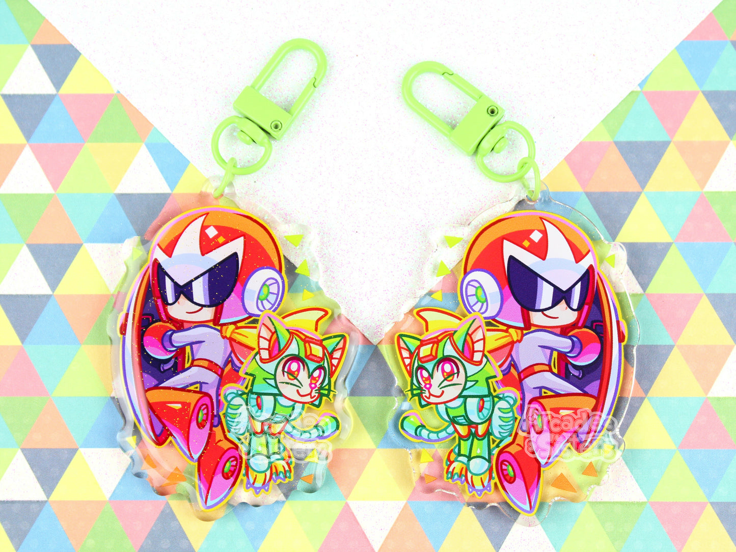 Megaman Classic Keychain