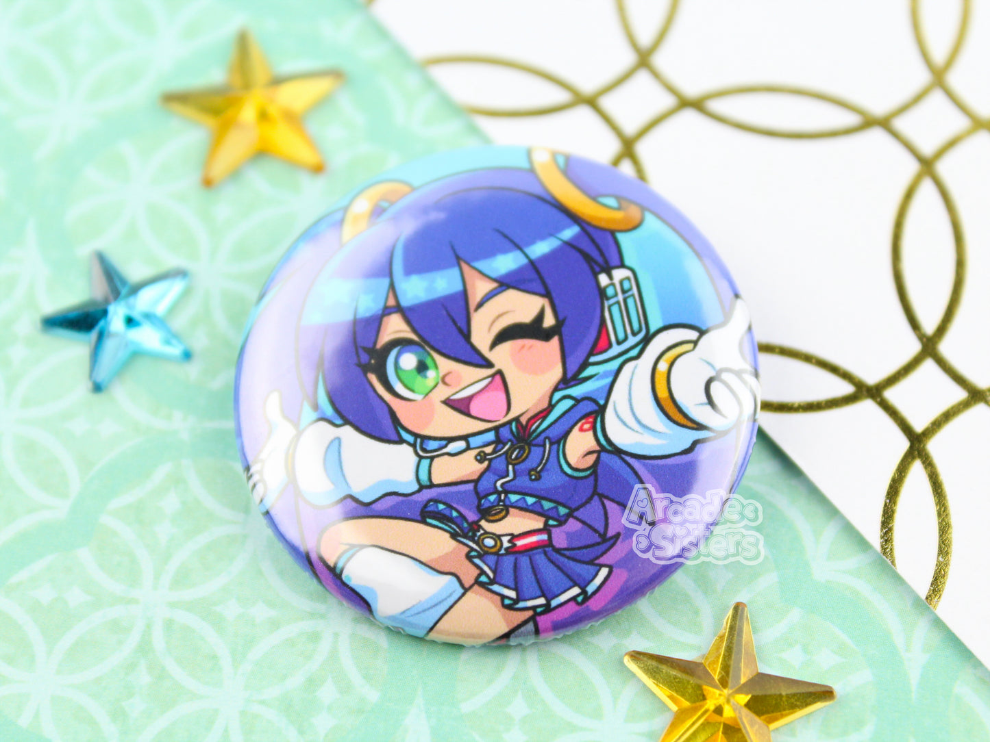 Miku Sonic Badge