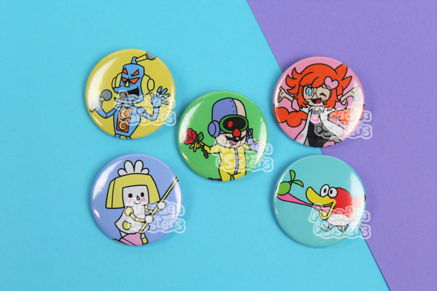 WarioWare Stickers & Badges
