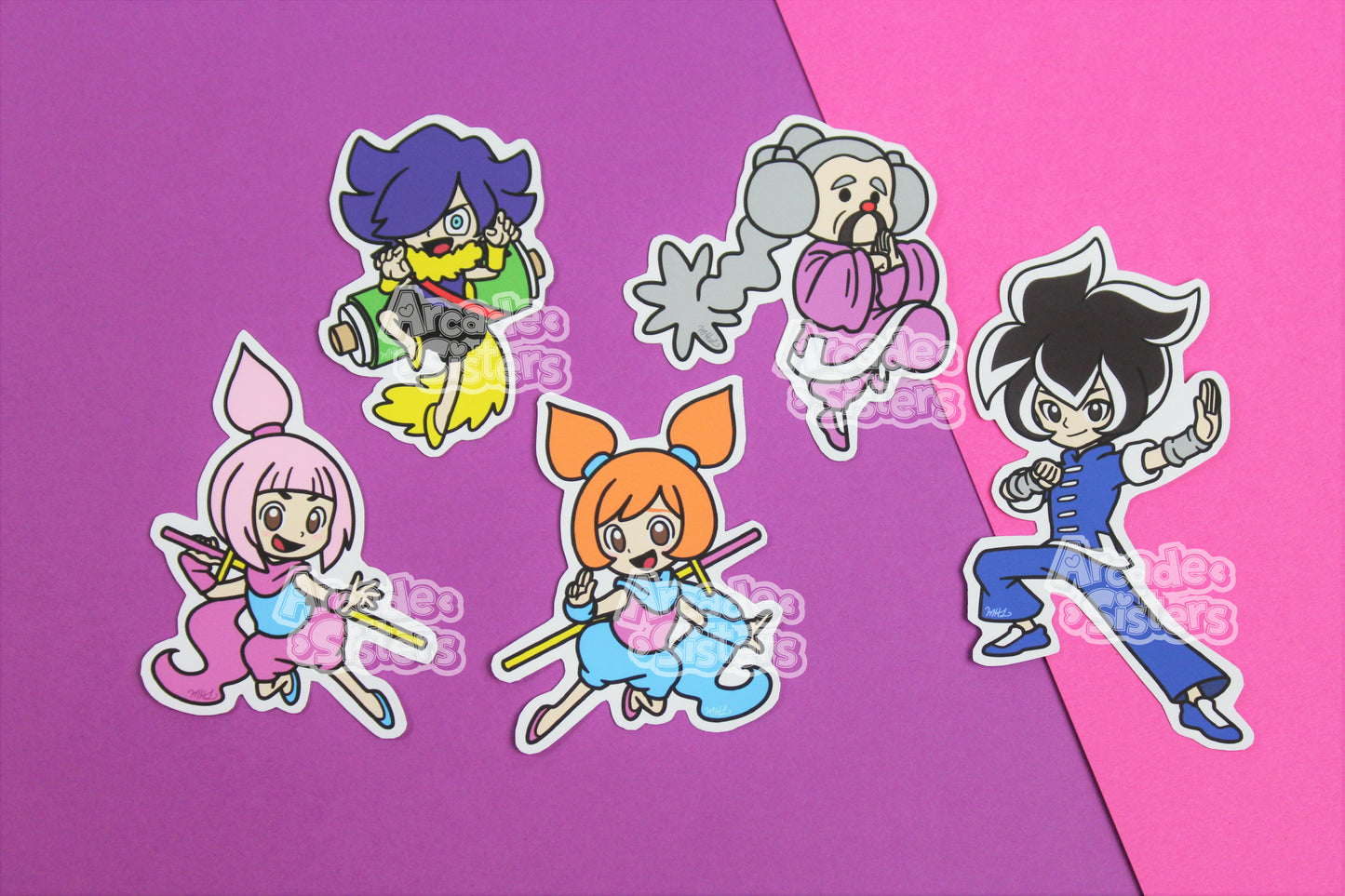WarioWare Stickers & Badges