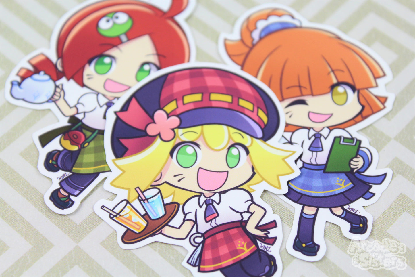 Puyo Café Stickers & Badges