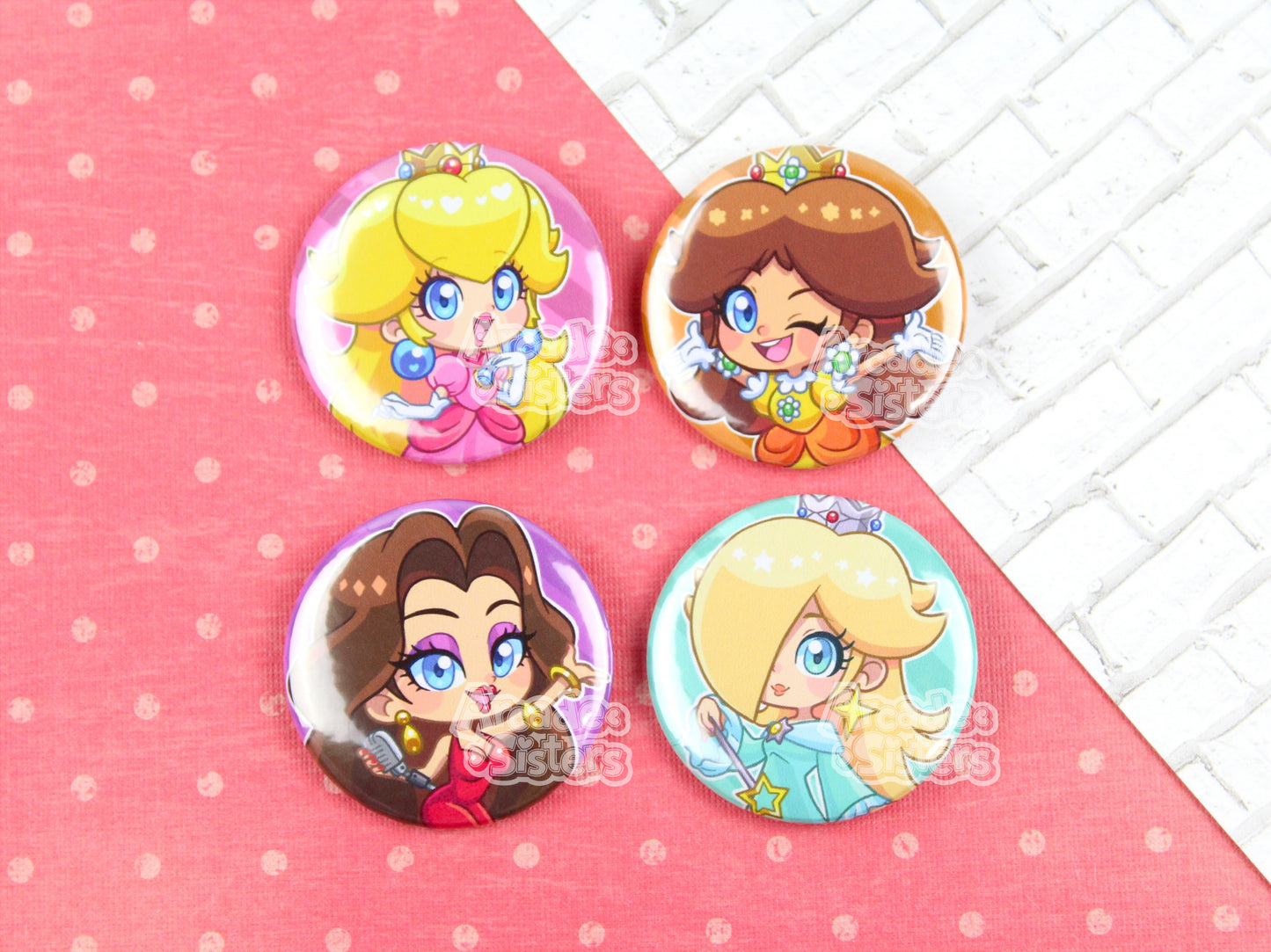 Mario Stickers & Badges