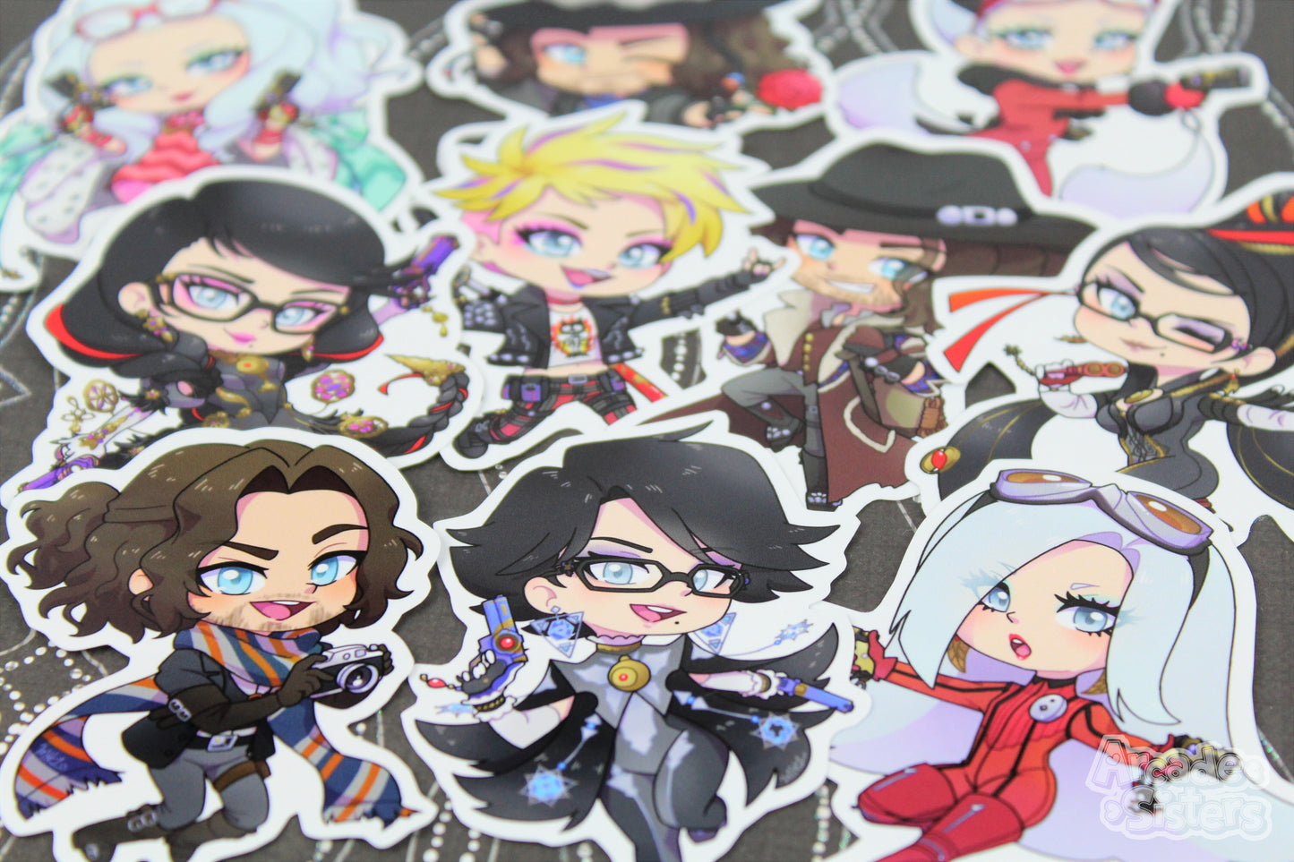 Bayonetta Stickers & Badges