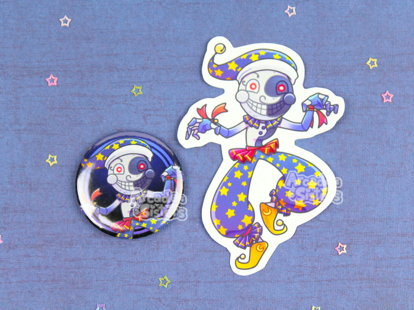 FNAF Security Breach Stickers & Badges