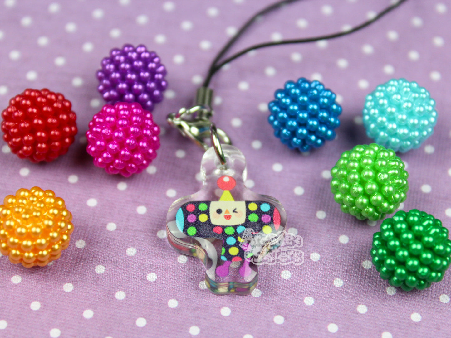Katamari Phone Charm