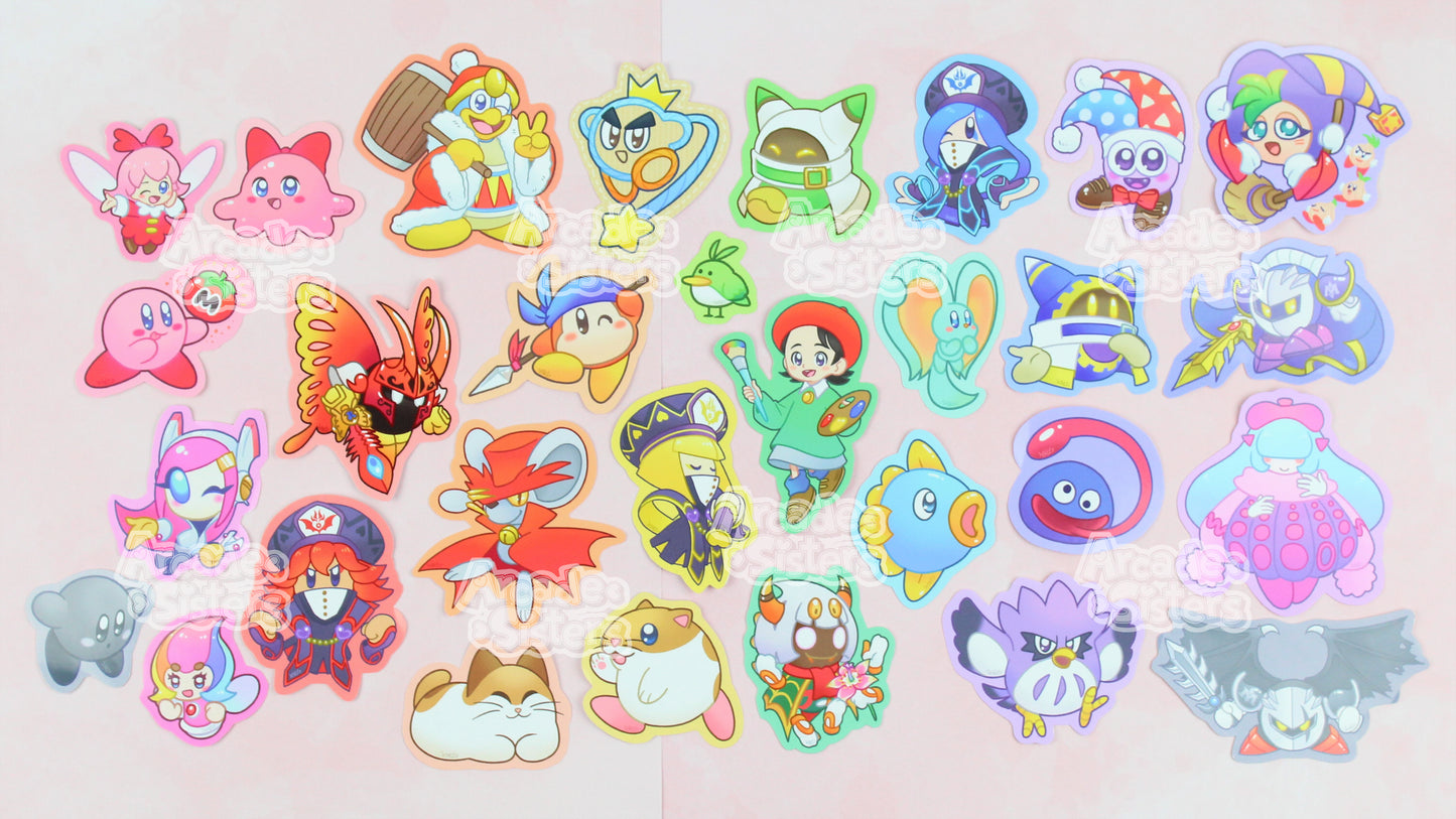 Kirby Stickers & Badges