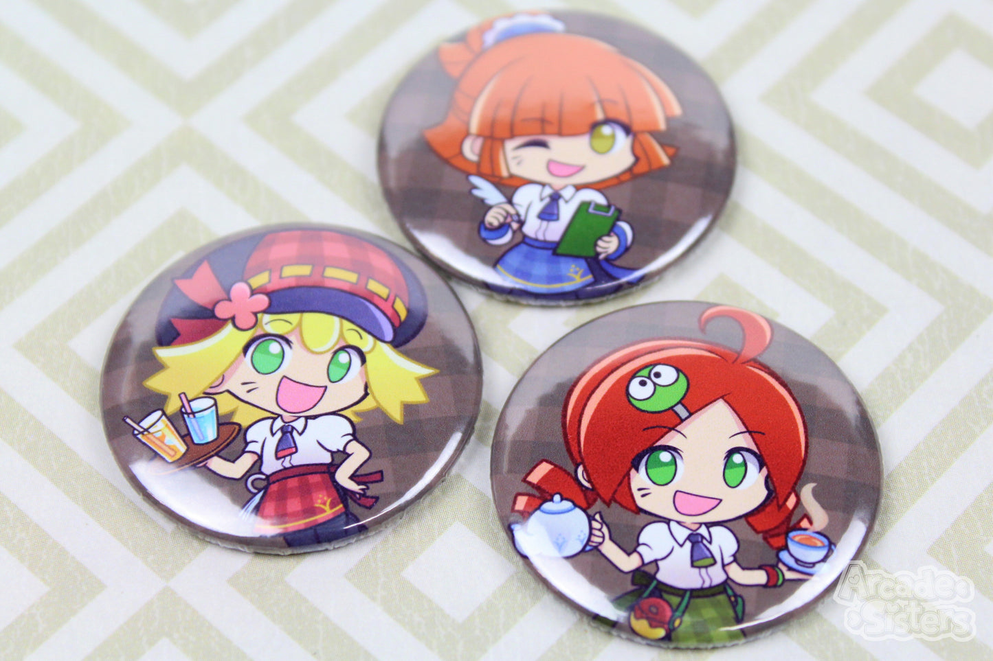 Puyo Café Stickers & Badges