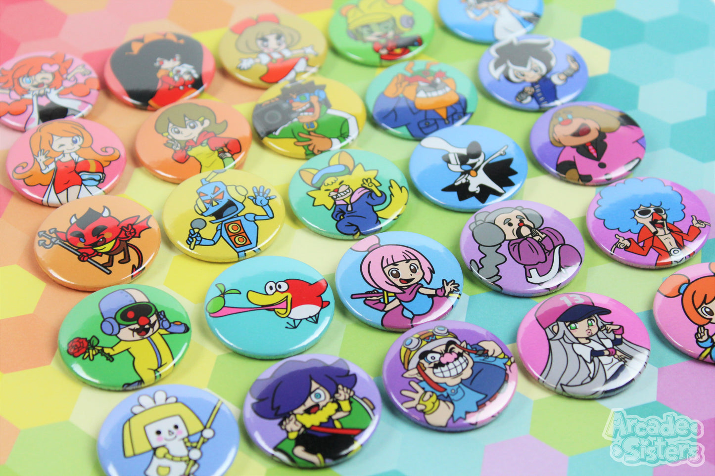 WarioWare Stickers & Badges