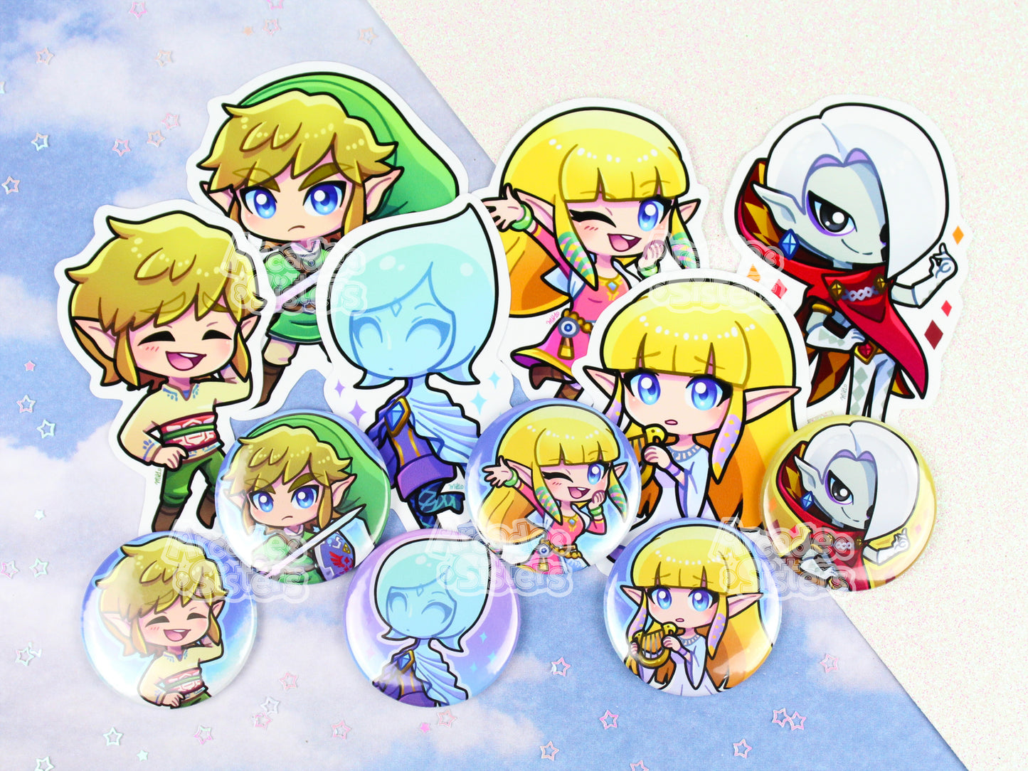 Skyward Sword Stickers & Badges