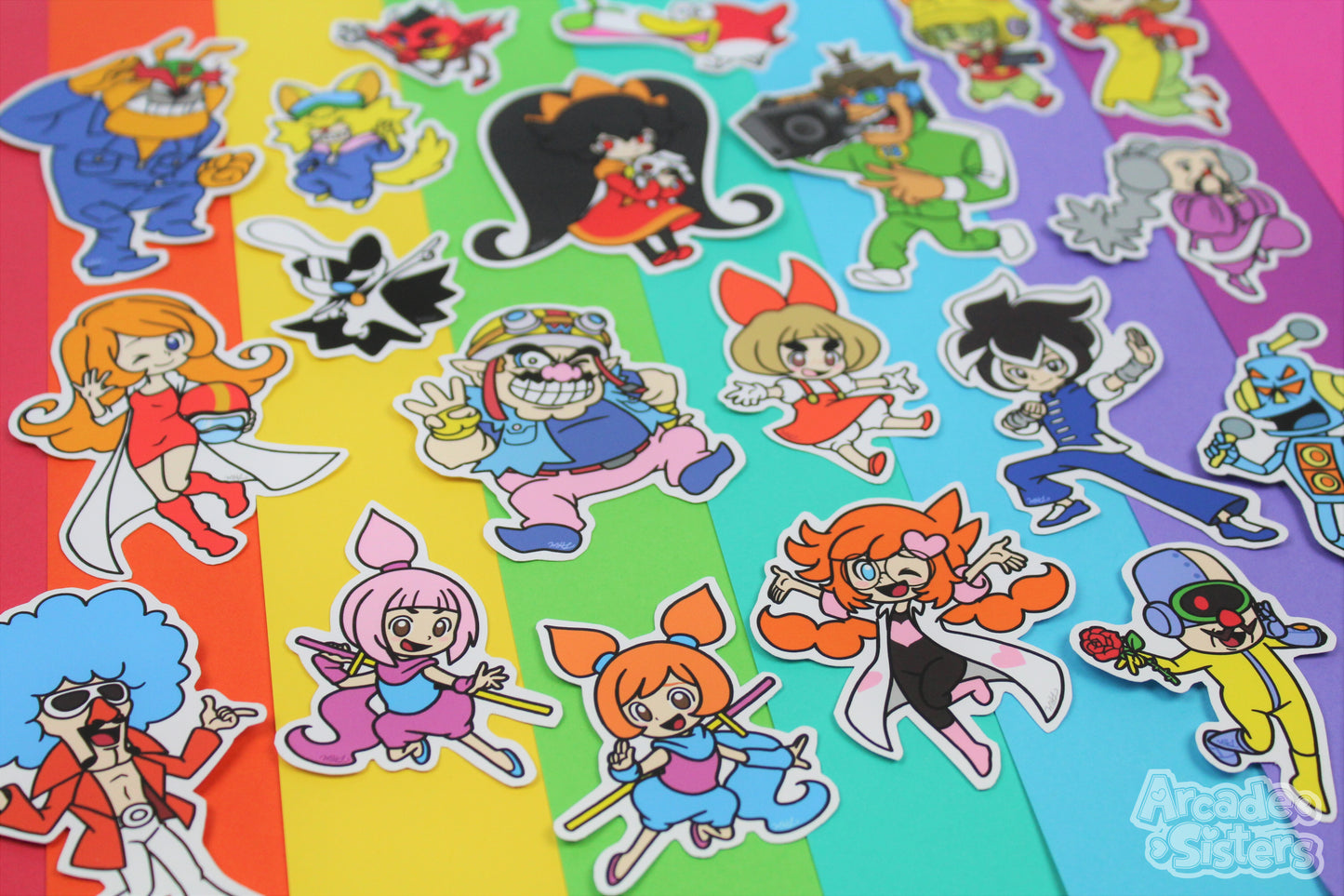 WarioWare Stickers & Badges