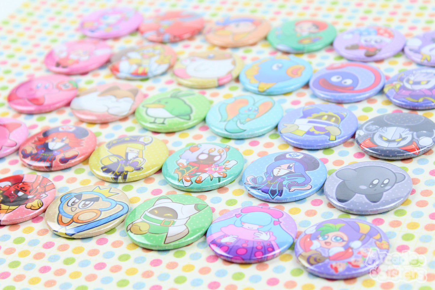 Kirby Stickers & Badges