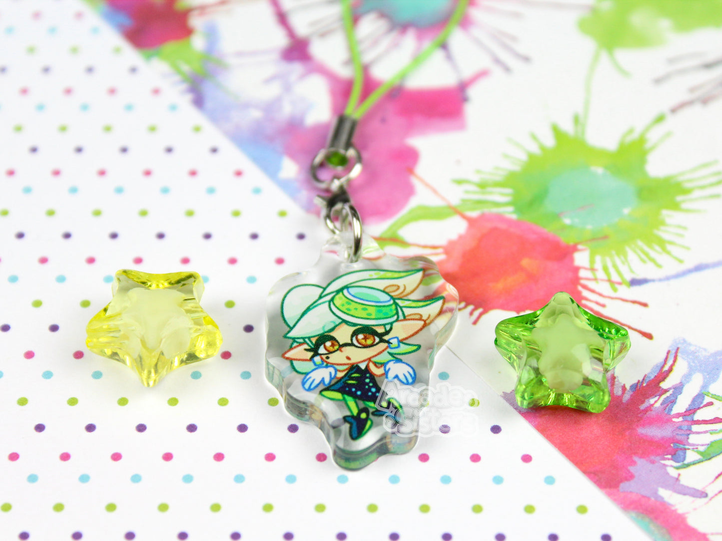 Splatoon Phone Charm