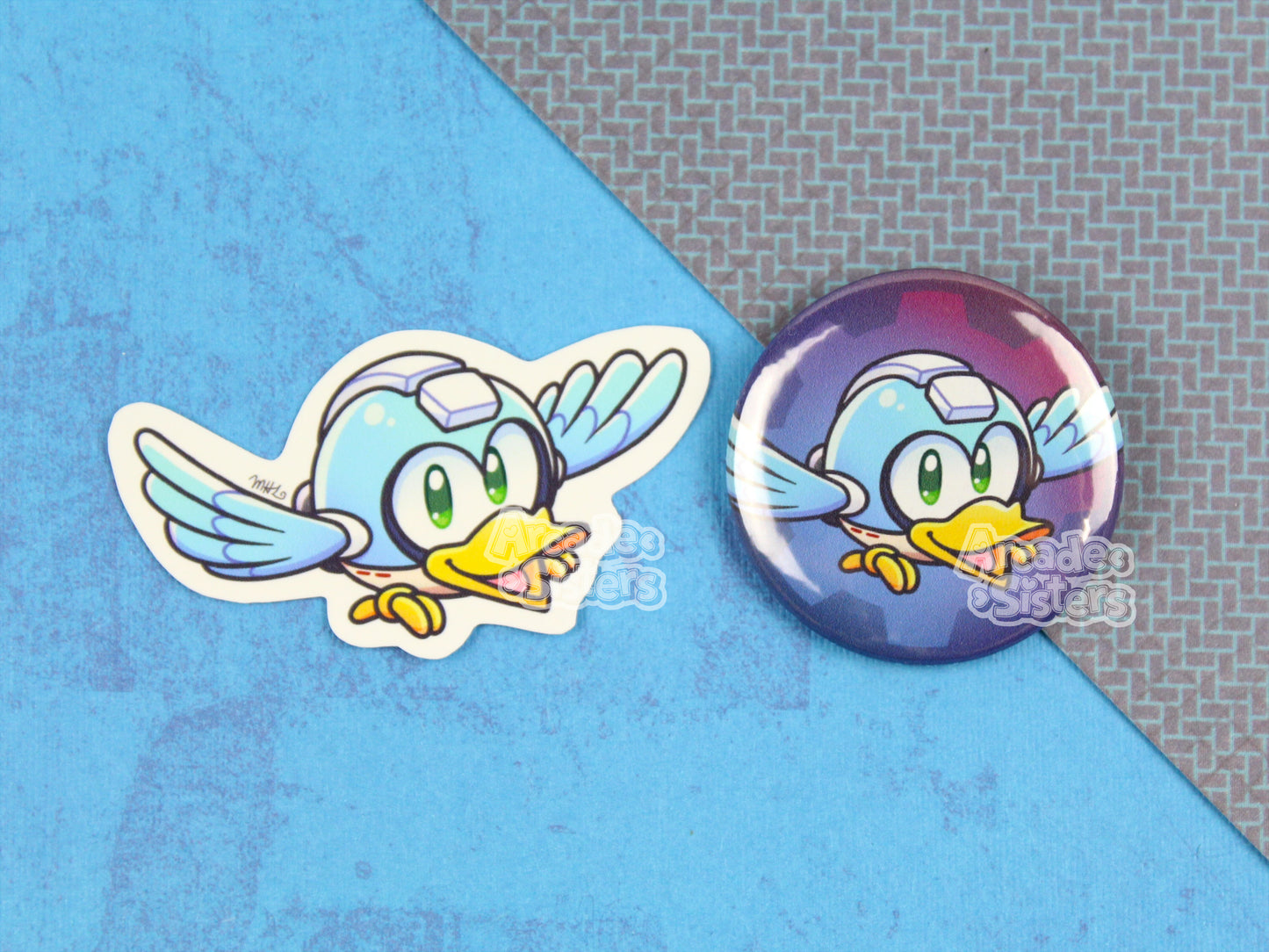 Megaman Stickers & Badges