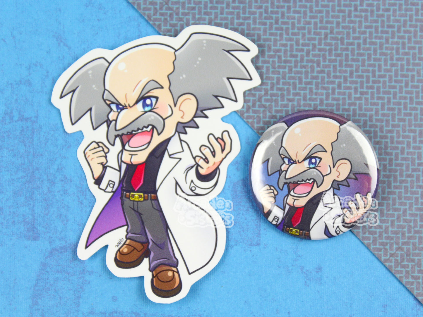 Megaman Stickers & Badges