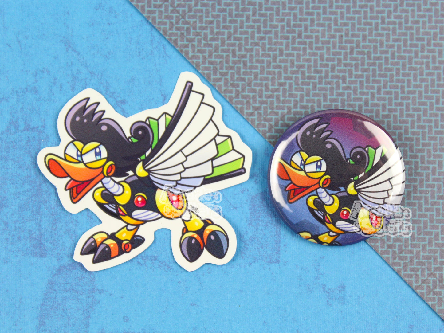 Megaman Stickers & Badges