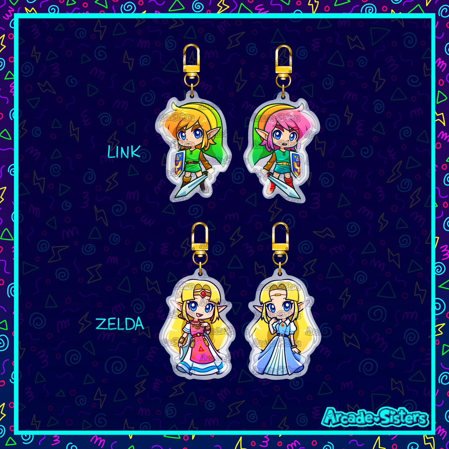 A Link to the Past Keychain