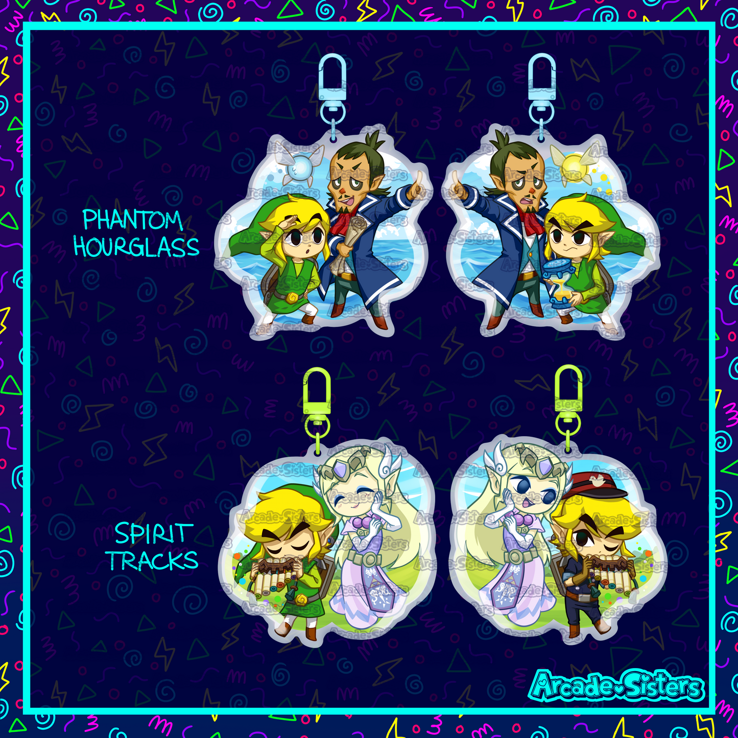 Toon Link Keychain