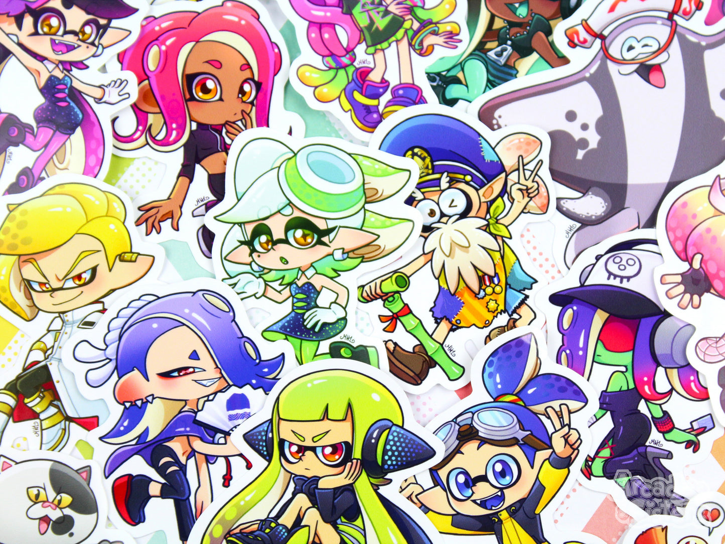 Splatoon Stickers & Badges