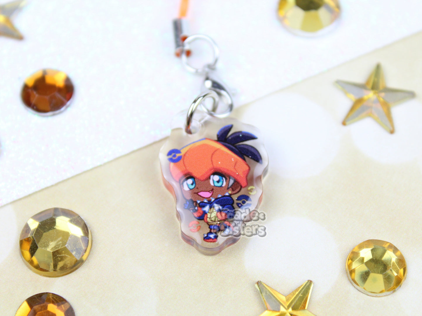 Poke Man Phone Charm