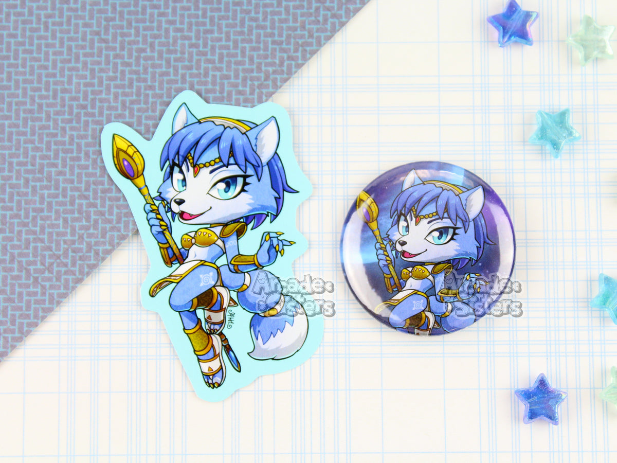 Starfox Stickers & Badges